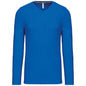 T-SHIRT À MANCHES LONGUES ET COL EN V POUR HOMME
