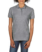 POLO DOUBLE PIQUÉ EN COTON PREMIUM® POUR FEMME