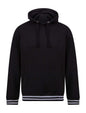 SWEAT À CAPUCHE AVEC POIGNETS RAYÉS