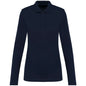 POLO À MANCHES LONGUES EN SUPIMA® POUR FEMME