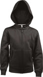 SWEAT-SHIRT À CAPUCHE AVEC FERMETURE ÉCLAIR ENTIÈRE POUR ENFANTS
