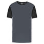 T-SHIRT BICOLORE À MANCHES COURTES POUR ADULTES