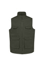 GILET UNISEXE REMBOURRÉ MULTI-POCHES EN POLYCOTON