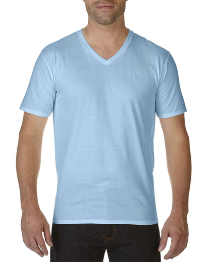 T-SHIRT COL EN V ADULTE EN COTON PREMIUM®