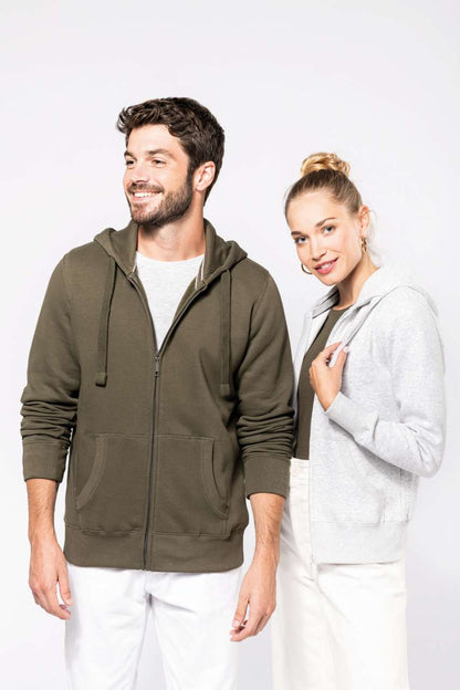 SWEAT-SHIRT À CAPUCHE AVEC FERMETURE ÉCLAIR POUR HOMME