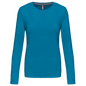 T-SHIRT À MANCHES LONGUES ET COL RAS DU COU POUR FEMME