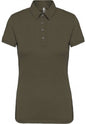 POLO EN JERSEY À MANCHES COURTES POUR FEMME
