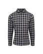 CARREAUX « MULLIGAN » - CHEMISE EN COTON À MANCHES LONGUES POUR FEMME
