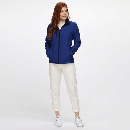 WOMEN'S HONESTLY MADE RECYCLED PRINTABLE SOFTSHELL JACKET