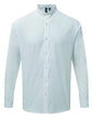 CHEMISE À MANCHES LONGUES « GRAND-PÈRE » À COL BANDE