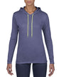 T-SHIRT À CAPUCHE LÉGER À MANCHES LONGUES POUR FEMME