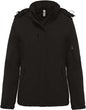 PARKA DOUBLÉE SOFTSHELL À CAPUCHE POUR FEMME