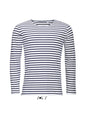 SOL'S MARINE HOMME - T-SHIRT RAYÉ MANCHES LONGUES