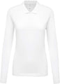 POLO PIQUÉ À MANCHES LONGUES POUR FEMME
