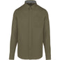 CHEMISE EN COTON À MANCHES LONGUES POUR HOMMES NEVADA