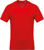T-SHIRT HOMME À MANCHES COURTES ET COL EN V