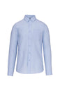 CHEMISE À MANCHES LONGUES EN COTON OXFORD LAVÉ