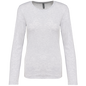 T-SHIRT À MANCHES LONGUES ET COL RAS DU COU POUR FEMME
