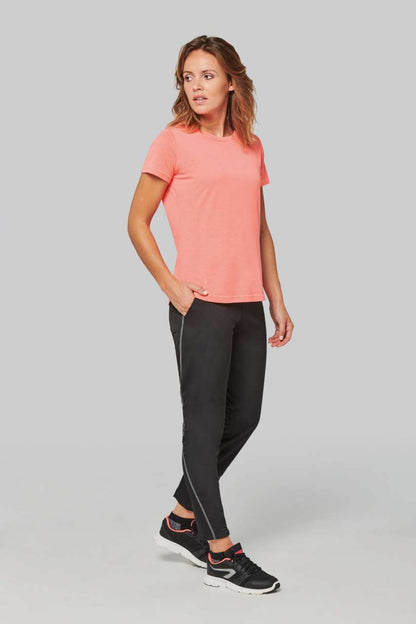 T-SHIRT DE SPORT À COL ROND TRIBLEND POUR FEMME