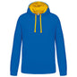 SWEAT-SHIRT À CAPUCHE CONTRASTÉ POUR HOMME