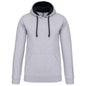 SWEAT-SHIRT À CAPUCHE CONTRASTÉ POUR HOMME