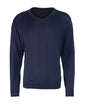 PULL EN MAILLE À COL EN V POUR HOMME