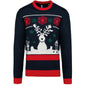 Pull de Noël unisexe à col ras du cou