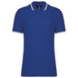 Polo à manches courtes à deux bandes pour homme