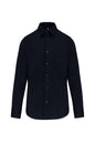 CHEMISE À MANCHES LONGUES EN COTON/ÉLASTHANNE