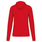 SWEAT-SHIRT DE SPORT À CAPUCHE ET COL ZIPPÉ