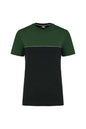 UNISEX ECO-FRIENDLY SHORT SLEEVE TWO-TONE T-SHIRT