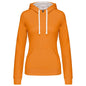 SWEAT-SHIRT À CAPUCHE CONTRASTÉ POUR FEMME