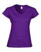 SOFTSTYLE® LADIES' V-NECK T-SHIRT
