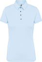 POLO EN JERSEY À MANCHES COURTES POUR FEMME