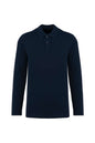 POLO À MANCHES LONGUES EN SUPIMA® POUR HOMME