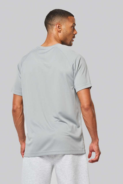 T-SHIRT DE SPORT COL ROND RECYCLÉ POUR HOMME