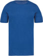 T-SHIRT BIOLOGIQUE À MANCHES COURTES POUR HOMME AVEC ENCOLURE À BORDS BRUTS