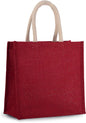 SAC CABAS EN TOILE DE JUTE - GRAND