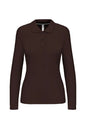 POLO À MANCHES LONGUES POUR FEMME