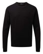 PULL EN MAILLE À COL RAS DU COU POUR HOMME EN COTON RICHE