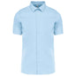 CHEMISE À MANCHES COURTES EN COTON/ÉLASTHANNE