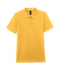 POLO DOUBLE PIQUÉ SOFTSTYLE® POUR FEMME AVEC 3 BOUTONS DE COULEUR ASSORTIE