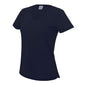 T-shirt cool à col en V pour femme