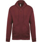 SWEAT-SHIRT À CAPUCHE AVEC FERMETURE ÉCLAIR COMPLÈTE