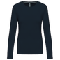T-SHIRT À MANCHES LONGUES ET COL RAS DU COU POUR FEMME