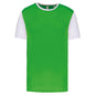 T-SHIRT BICOLORE À MANCHES COURTES POUR ADULTES