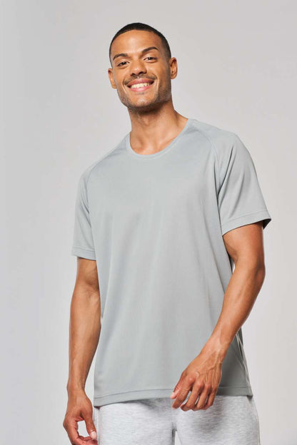 T-SHIRT DE SPORT COL ROND RECYCLÉ POUR HOMME
