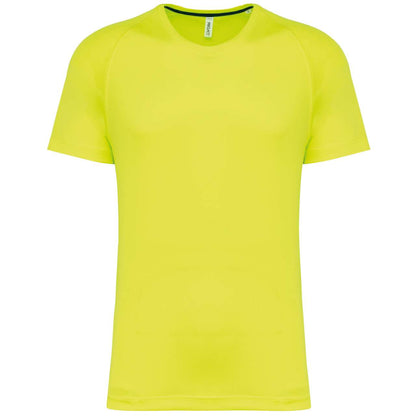 T-SHIRT DE SPORT COL ROND RECYCLÉ POUR HOMME