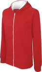 SWEAT-SHIRT À CAPUCHE AVEC FERMETURE ÉCLAIR ENTIÈRE POUR ENFANT