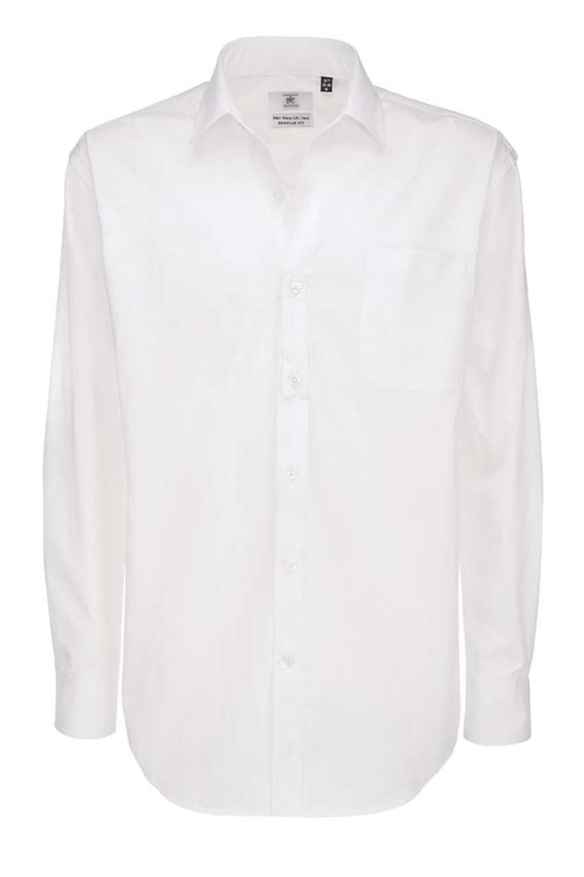 B&C SHARP LSL /MEN in White | utt:4deac8f07272